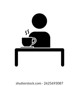 drink coffee icons  symbol vector elements for infographic web