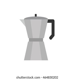 drink coffee kettle pot beverage icon. Isolated and flat illustration. Vector graphic