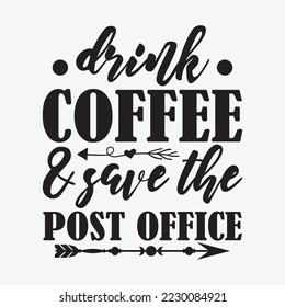 Bebida Café Guardar El Portacorreo De Post Office
