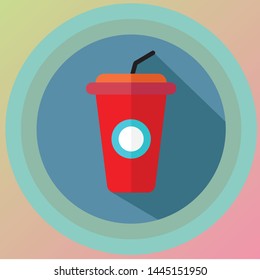 drink cola ilustration vector icon