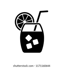 drink - cold drink icon vector
