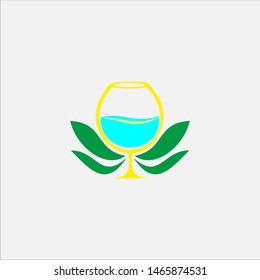 Drink color alcohol. icon symbol