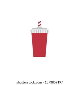 drink in container detailed style vector illustration design