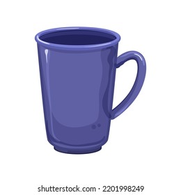 drink cup ceramic cartoon. drink cup ceramic sign. isolated symbol vector illustration