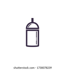 drink cup design. Can be used for icons.