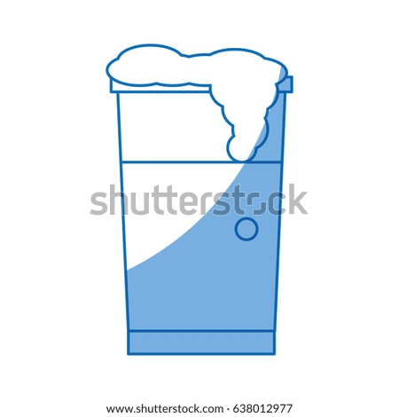 drink cup foam cold fresh design