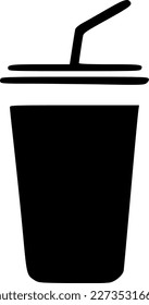 Drink Cup - High Quality Vector Logo - Vector illustration ideal for T-shirt graphic