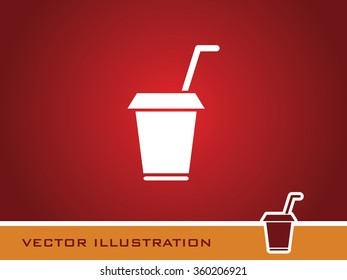Drink Cup Icon. Eps-10.