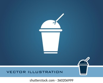 Drink Cup Icon. Eps-10.