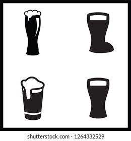 Drink cup icon simple