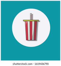 Drink Cup Icon Vector Illustration Best For Banner, Background, Web