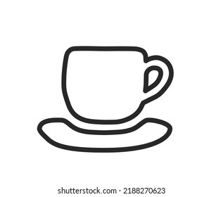 Drink Cup Icon - Vector Sign