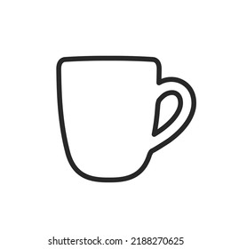 Drink Cup Icon - Vector Sign