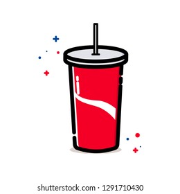 drink cup red