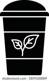 drink and cup Vector Icon 