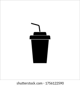 drink cup vector icon illustration