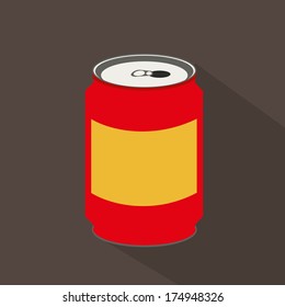 drink design over brown background vector illustration