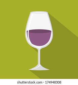 drink design over  green background vector illustration