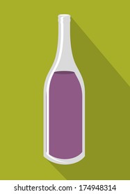 drink design over green background vector illustration
