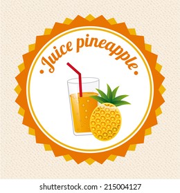 drink design over  white background vector illustration