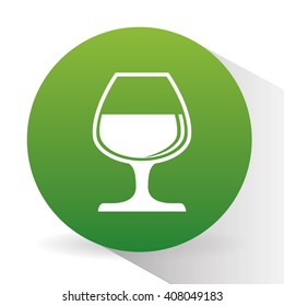 drink design over white background, vector illustration