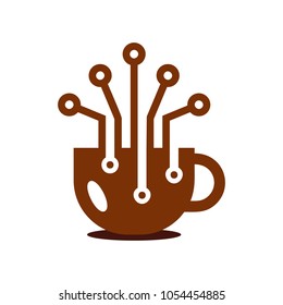 Drink Digital Logo Icon Design