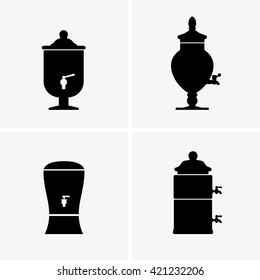 Drink Dispenser Vector Art & Graphics