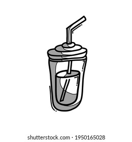 drink doodle vector icon. Drawing sketch illustration hand drawn line.