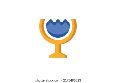 Drink and Foot Logo Vector