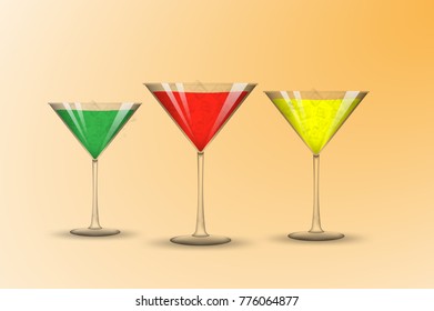Drink in glass