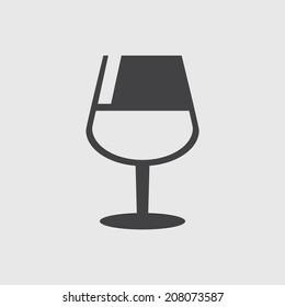 drink in a glass icon