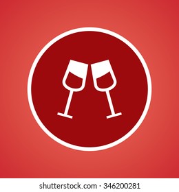 Drink Glass Icon.