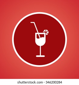 Drink Glass Icon.
