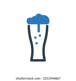 Drink Glass Icon - Beer Icon