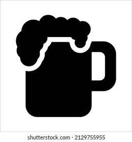 drink or glass icon, best used for banner or application