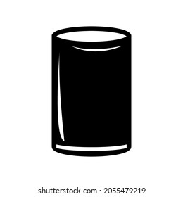 Drink glass icon royalty free vector design illustration