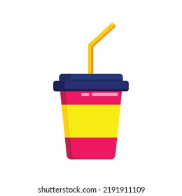 Drink glass icon. Subtable to place on music festival, drink, etc.