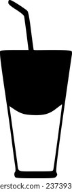 drink glass icon vector symbol design illustration