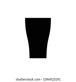 Drink glass icon vector templates