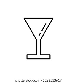 Drink glass symbol in nightclub