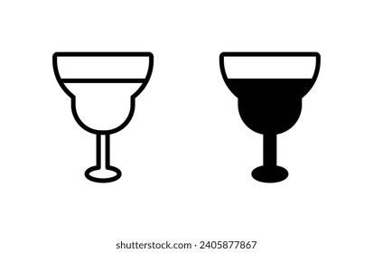  Drink glassware icon, wineglass icon vector for web site Computer and mobile app