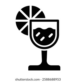 Drink Glyph Icon Design For Personal And Commercial Use