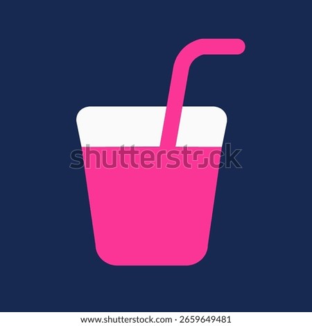 Drink icon, beverage, refreshing, liquid, glass, cocktail, juice, thirst symbol.