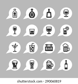 Drink icon collection