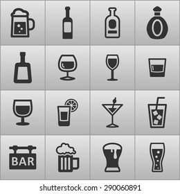Drink icon collection