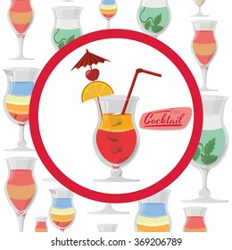 Drink icon design 