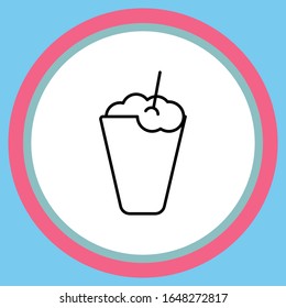 drink icon design template is simple