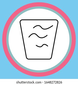 drink icon design template is simple