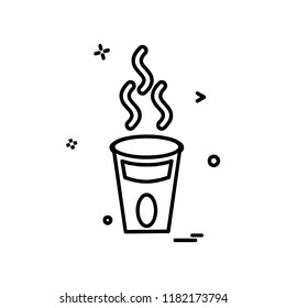 Drink icon design vector