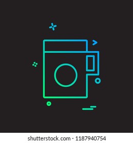 Drink icon design vector